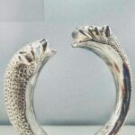 Pure Silver Handmade Chitah Kada for Men /  शुद्ध चांदी से बना हैंडमेड चीता कड़ा पुरुषो के लिए