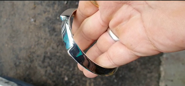 60gm PURE SILVER HANDMADE OPEN CUFF FOR LADIES AND GENTS - 99% PURE - Image 3