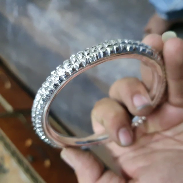 100gm CYCLE TYRE HANDMADE FULLY ROUND KADA FOR MEN - 99% PURE - Image 6