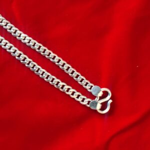 silver link design chain