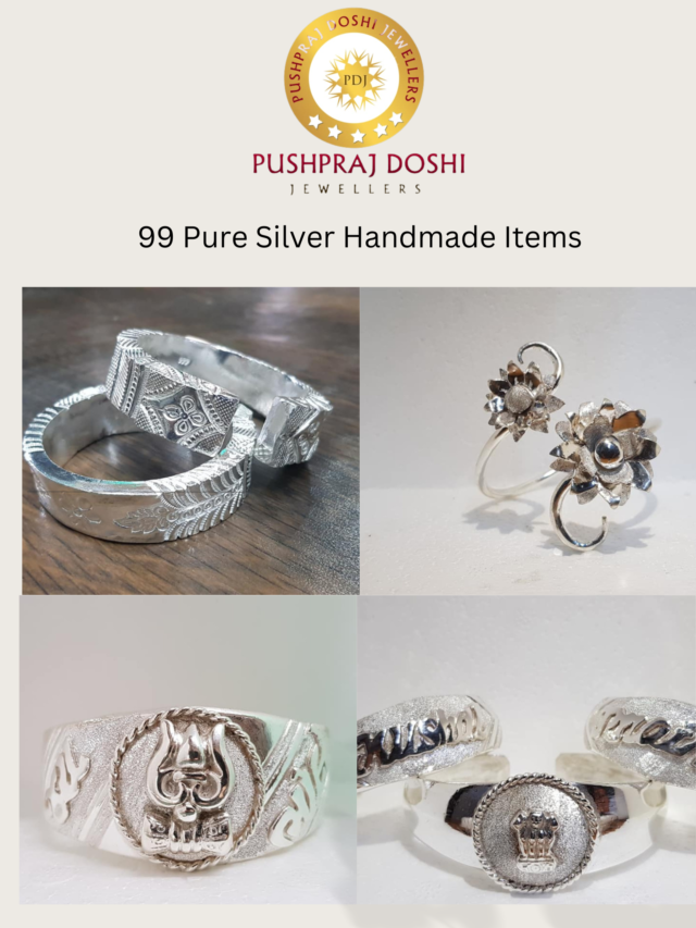 99 Pure Silver handmade silver items