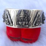 150gm 99% Pure SILVER HANDMADE SHIV KADA