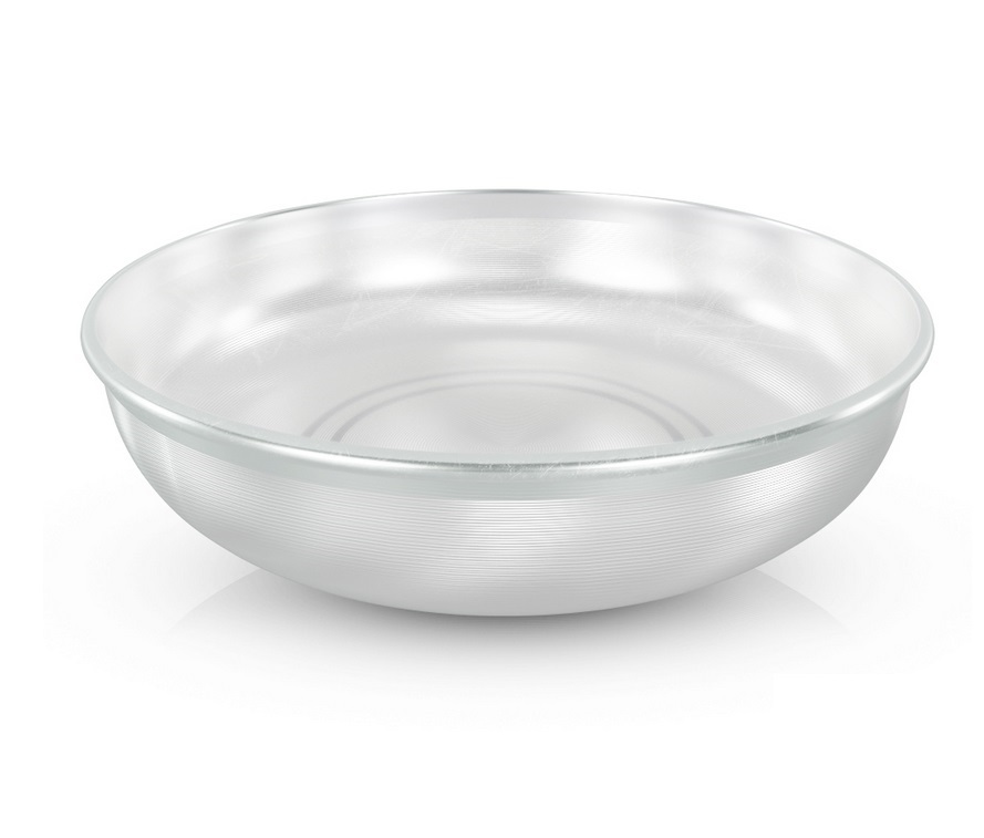 99.9 Pure Silver Handmade Halawa Plate Wt. 200gm