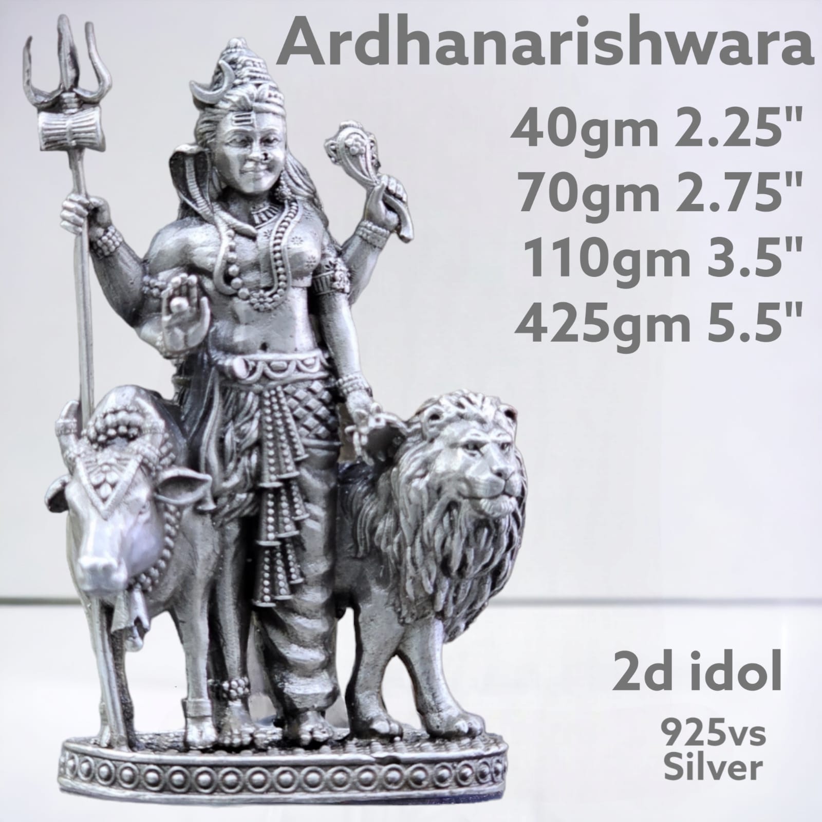 Hollow Ardhanarishwara