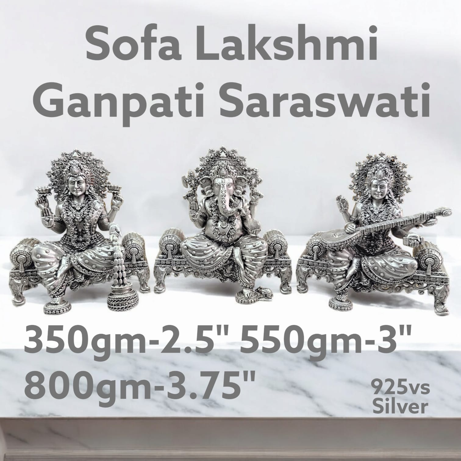 Laxmi Ganesh and Sarwati