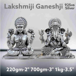 925 Sitting Laxmi Ganesh Pair